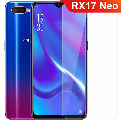 Schutzfolie Displayschutzfolie Panzerfolie Gehärtetes Glas Glasfolie Skins zum Aufkleben Panzerglas für Oppo RX17 Neo Klar