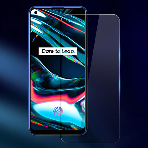 Schutzfolie Displayschutzfolie Panzerfolie Gehärtetes Glas Glasfolie Skins zum Aufkleben Panzerglas für Realme 7 Pro Klar