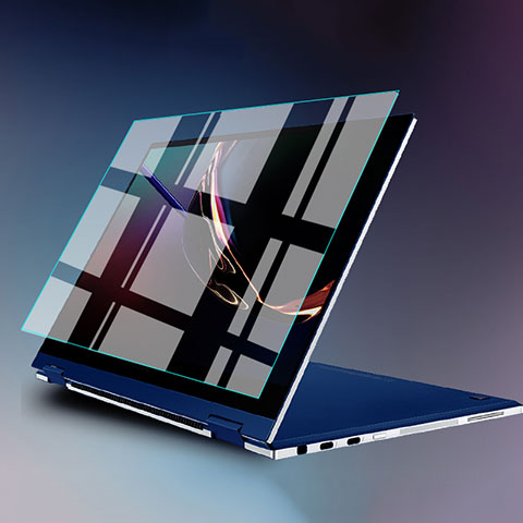 Schutzfolie Displayschutzfolie Panzerfolie Gehärtetes Glas Glasfolie Skins zum Aufkleben Panzerglas für Samsung Galaxy Book Flex 13.3 NP930QCG Klar