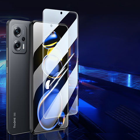 Schutzfolie Displayschutzfolie Panzerfolie Gehärtetes Glas Glasfolie Skins zum Aufkleben Panzerglas für Xiaomi Redmi Note 11T Pro 5G Klar