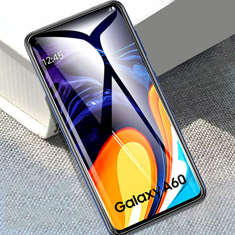 Schutzfolie Displayschutzfolie Panzerfolie Gehärtetes Glas Glasfolie Skins zum Aufkleben Panzerglas T01 für Samsung Galaxy A60 Klar