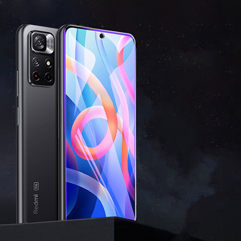 Schutzfolie Displayschutzfolie Panzerfolie Gehärtetes Glas Glasfolie Skins zum Aufkleben Panzerglas T02 für Xiaomi Poco M4 Pro 5G Klar