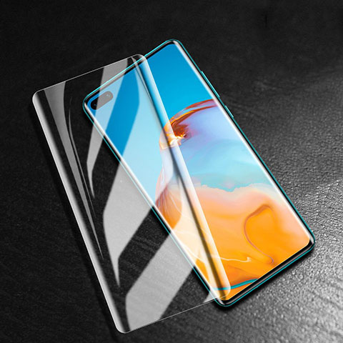 Schutzfolie Displayschutzfolie Panzerfolie Gehärtetes Glas Glasfolie Skins zum Aufkleben Panzerglas T04 für Huawei P40 Pro+ Plus Klar