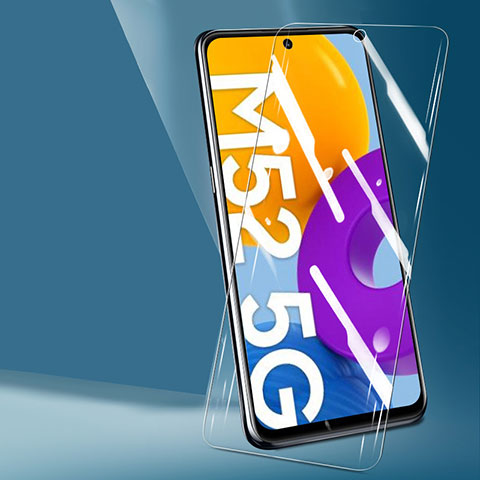 Schutzfolie Displayschutzfolie Panzerfolie Gehärtetes Glas Glasfolie Skins zum Aufkleben Panzerglas T18 für Samsung Galaxy M52 5G Klar