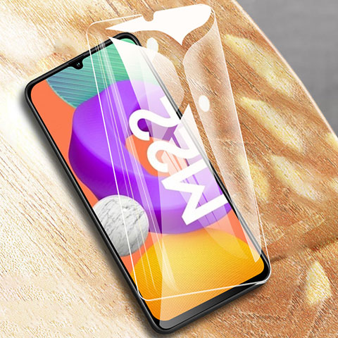 Schutzfolie Displayschutzfolie Panzerfolie Gehärtetes Glas Glasfolie Skins zum Aufkleben Panzerglas T19 für Samsung Galaxy M22 4G Klar