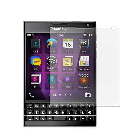 Schutzfolie Displayschutzfolie Panzerfolie Skins zum Aufkleben für Blackberry Passport Q30 Klar