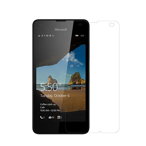 Schutzfolie Displayschutzfolie Panzerfolie Skins zum Aufkleben für Microsoft Lumia 550 Klar