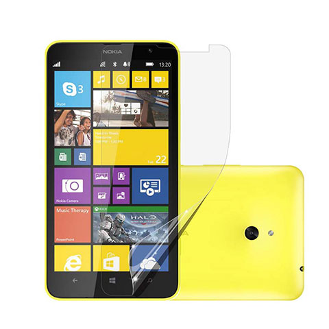 Schutzfolie Displayschutzfolie Panzerfolie Skins zum Aufkleben für Nokia Lumia 1320 Klar