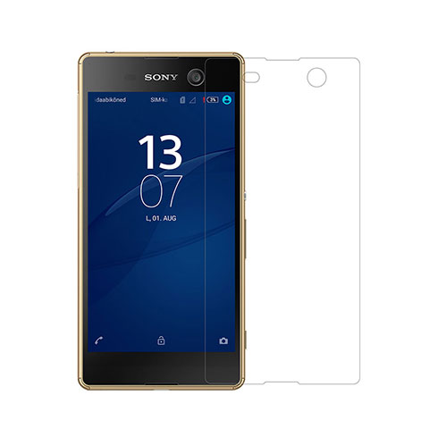 Schutzfolie Displayschutzfolie Panzerfolie Skins zum Aufkleben für Sony Xperia M5 Klar