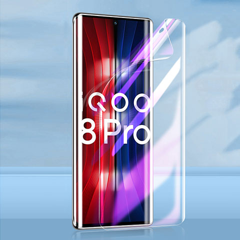 Schutzfolie Displayschutzfolie Panzerfolie Skins zum Aufkleben Full Coverage Anti Blue Ray für Vivo iQOO 8 Pro 5G Klar