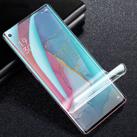 Schutzfolie Displayschutzfolie Panzerfolie Skins zum Aufkleben Full Coverage F01 für Oppo Reno4 Pro 5G Klar