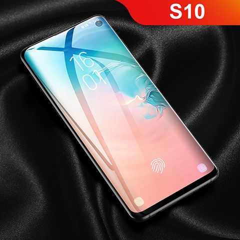 Schutzfolie Displayschutzfolie Panzerfolie Skins zum Aufkleben Full Coverage F03 für Samsung Galaxy S10 Klar