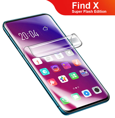 Schutzfolie Displayschutzfolie Panzerfolie Skins zum Aufkleben Full Coverage für Oppo Find X Super Flash Edition Klar