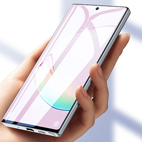 Schutzfolie Displayschutzfolie Panzerfolie Skins zum Aufkleben Full Coverage für Samsung Galaxy Note 10 5G Klar