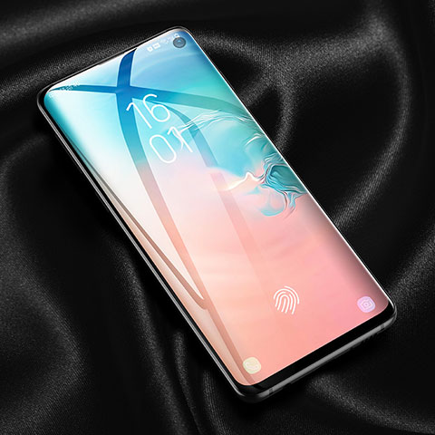 Schutzfolie Displayschutzfolie Panzerfolie Skins zum Aufkleben Full Coverage für Samsung Galaxy S10 5G Klar