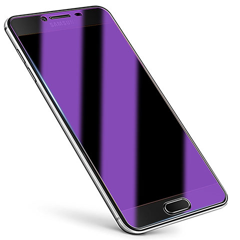 Schutzfolie Displayschutzfolie Panzerfolie Skins zum Aufkleben Gehärtetes Glas Glasfolie Anti Blue Ray B01 für Samsung Galaxy C5 SM-C5000 Blau