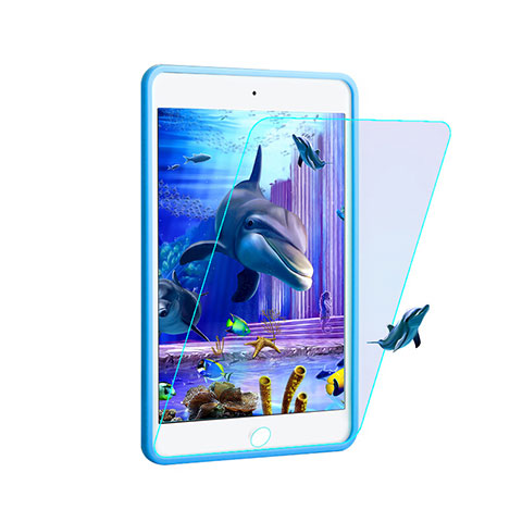 Schutzfolie Displayschutzfolie Panzerfolie Skins zum Aufkleben Gehärtetes Glas Glasfolie Anti Blue Ray F02 für Apple iPad Pro 9.7 Blau