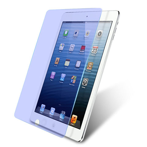 Schutzfolie Displayschutzfolie Panzerfolie Skins zum Aufkleben Gehärtetes Glas Glasfolie Anti Blue Ray für Apple iPad 2 Blau