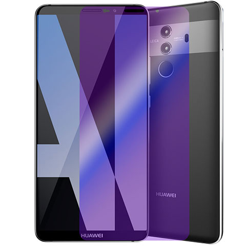 Schutzfolie Displayschutzfolie Panzerfolie Skins zum Aufkleben Gehärtetes Glas Glasfolie Anti Blue Ray für Huawei Mate 10 Pro Blau