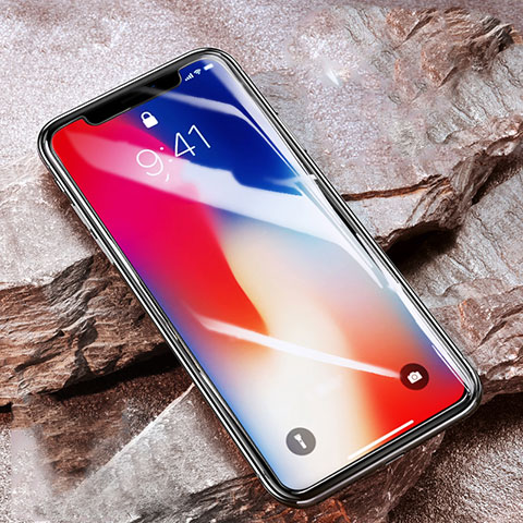 Schutzfolie Displayschutzfolie Panzerfolie Skins zum Aufkleben Gehärtetes Glas Glasfolie für Apple iPhone Xs Klar