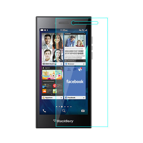 Schutzfolie Displayschutzfolie Panzerfolie Skins zum Aufkleben Gehärtetes Glas Glasfolie für Blackberry Leap Klar