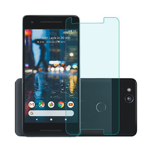 Schutzfolie Displayschutzfolie Panzerfolie Skins zum Aufkleben Gehärtetes Glas Glasfolie für Google Pixel 2 Klar