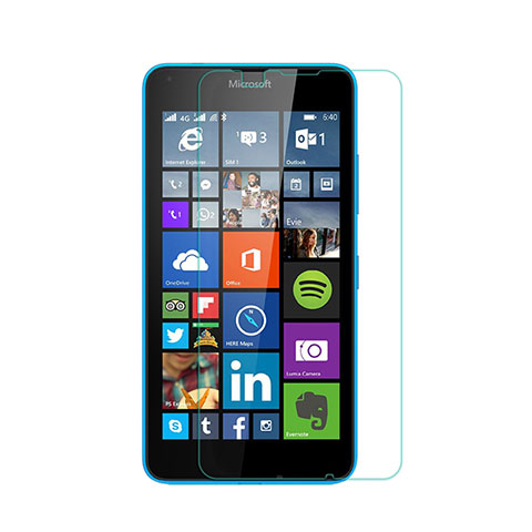 Schutzfolie Displayschutzfolie Panzerfolie Skins zum Aufkleben Gehärtetes Glas Glasfolie für Microsoft Lumia 640 Klar