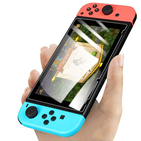 Schutzfolie Displayschutzfolie Panzerfolie Skins zum Aufkleben Gehärtetes Glas Glasfolie für Nintendo Switch Klar