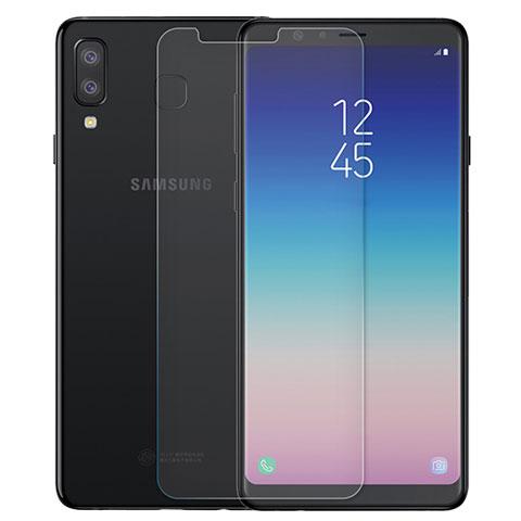 Schutzfolie Displayschutzfolie Panzerfolie Skins zum Aufkleben Gehärtetes Glas Glasfolie für Samsung Galaxy A8 Star Klar