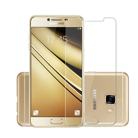 Schutzfolie Displayschutzfolie Panzerfolie Skins zum Aufkleben Gehärtetes Glas Glasfolie für Samsung Galaxy C5 SM-C5000 Klar