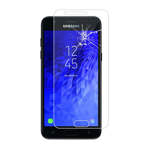 Schutzfolie Displayschutzfolie Panzerfolie Skins zum Aufkleben Gehärtetes Glas Glasfolie für Samsung Galaxy J7 (2018) J737 Klar