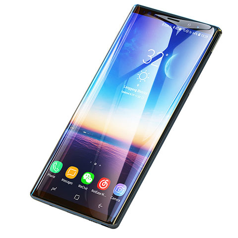 Schutzfolie Displayschutzfolie Panzerfolie Skins zum Aufkleben Gehärtetes Glas Glasfolie für Samsung Galaxy Note 9 Klar