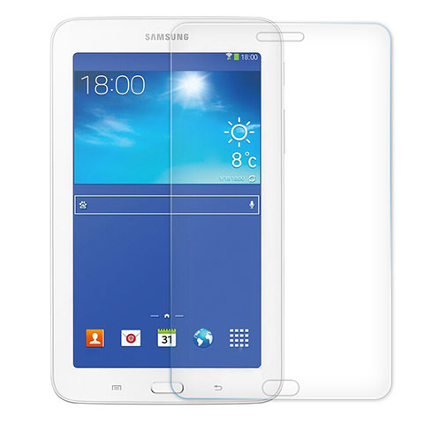 Schutzfolie Displayschutzfolie Panzerfolie Skins zum Aufkleben Gehärtetes Glas Glasfolie für Samsung Galaxy Tab 3 Lite 7.0 T110 T113 Klar