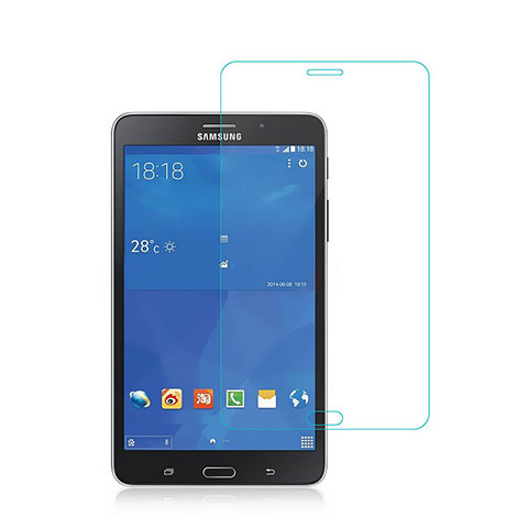 Schutzfolie Displayschutzfolie Panzerfolie Skins zum Aufkleben Gehärtetes Glas Glasfolie für Samsung Galaxy Tab 4 7.0 SM-T230 T231 T235 Klar