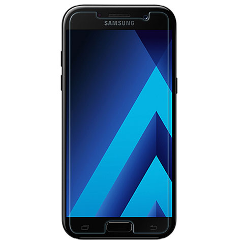 Schutzfolie Displayschutzfolie Panzerfolie Skins zum Aufkleben Gehärtetes Glas Glasfolie T01 für Samsung Galaxy A3 (2017) SM-A320F Klar