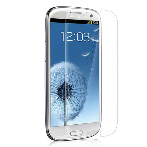 Schutzfolie Displayschutzfolie Panzerfolie Skins zum Aufkleben Gehärtetes Glas Glasfolie T01 für Samsung Galaxy S3 4G i9305 Klar