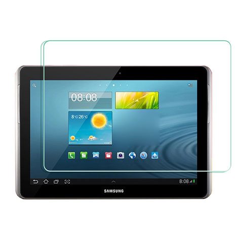 Schutzfolie Displayschutzfolie Panzerfolie Skins zum Aufkleben Gehärtetes Glas Glasfolie T01 für Samsung Galaxy Tab 2 10.1 P5100 P5110 Klar