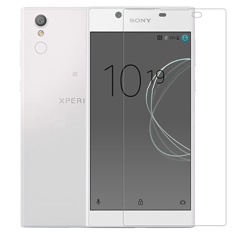 Schutzfolie Displayschutzfolie Panzerfolie Skins zum Aufkleben Gehärtetes Glas Glasfolie T01 für Sony Xperia L1 Klar