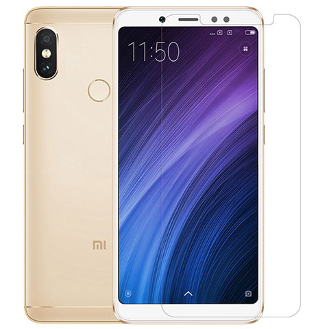 Schutzfolie Displayschutzfolie Panzerfolie Skins zum Aufkleben Gehärtetes Glas Glasfolie T01 für Xiaomi Redmi Note 5 AI Dual Camera Klar