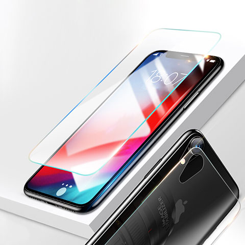 Schutzfolie Displayschutzfolie Panzerfolie Skins zum Aufkleben Gehärtetes Glas Glasfolie T02 für Apple iPhone XR Klar