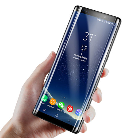 Schutzfolie Displayschutzfolie Panzerfolie Skins zum Aufkleben Gehärtetes Glas Glasfolie T02 für Samsung Galaxy Note 8 Duos N950F Klar