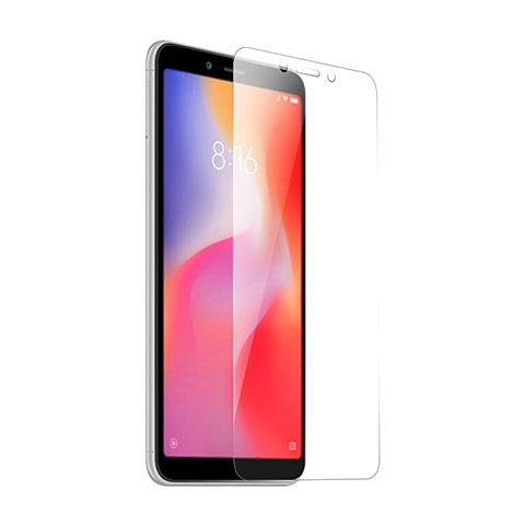 Schutzfolie Displayschutzfolie Panzerfolie Skins zum Aufkleben Gehärtetes Glas Glasfolie T02 für Xiaomi Redmi 6A Klar