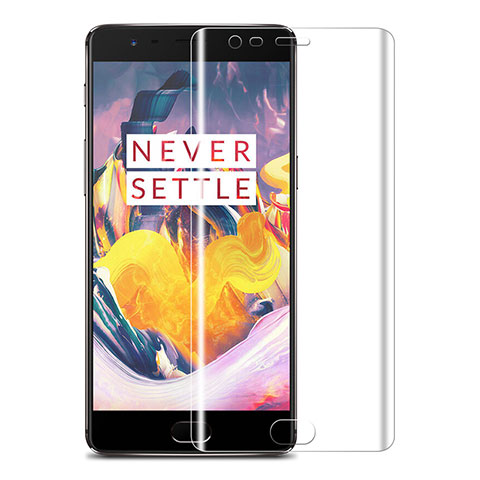 Schutzfolie Displayschutzfolie Panzerfolie Skins zum Aufkleben Gehärtetes Glas Glasfolie T05 für OnePlus 3 Klar