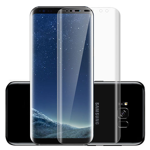 Schutzfolie Displayschutzfolie Panzerfolie Skins zum Aufkleben Gehärtetes Glas Glasfolie T07 für Samsung Galaxy S8 Klar