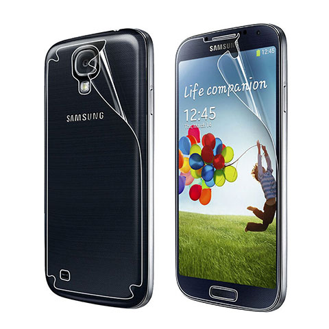 Schutzfolie Displayschutzfolie Panzerfolie Skins zum Aufkleben Vorder und Rückseite für Samsung Galaxy S4 i9500 i9505 Klar