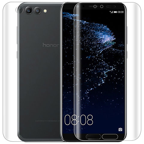 Schutzfolie Displayschutzfolie Panzerfolie Skins zum Aufkleben Vorder und Rückseite Gehärtetes Glas Glasfolie für Huawei Honor V10 Klar