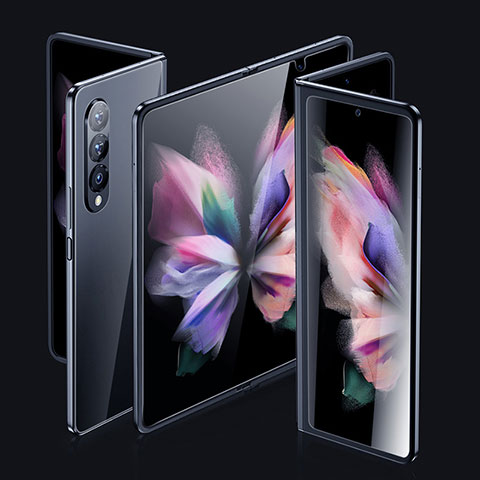 Schutzfolie Displayschutzfolie Panzerfolie Vorder und Rückseite Skins zum Aufkleben F02 für Samsung Galaxy Z Fold3 5G Klar