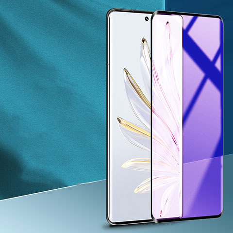 Schutzfolie Full Coverage Displayschutzfolie Panzerfolie Gehärtetes Glas Glasfolie Anti Blue Ray Skins zum Aufkleben Panzerglas F03 für Xiaomi Mi 13 Ultra 5G Schwarz