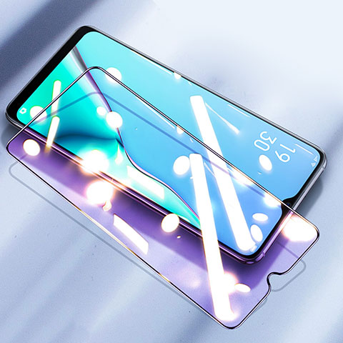 Schutzfolie Full Coverage Displayschutzfolie Panzerfolie Gehärtetes Glas Glasfolie Anti Blue Ray Skins zum Aufkleben Panzerglas für Huawei Honor X5 Plus Schwarz