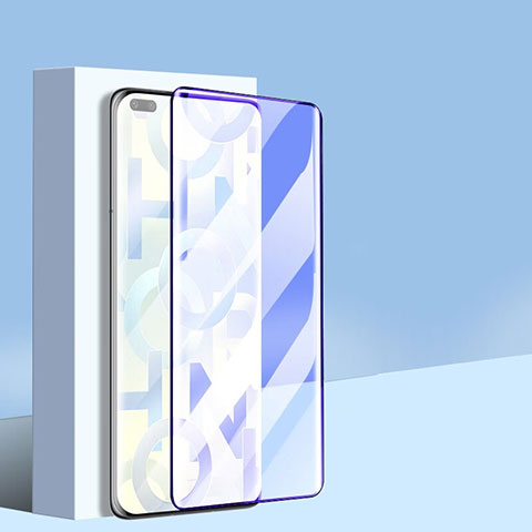 Schutzfolie Full Coverage Displayschutzfolie Panzerfolie Gehärtetes Glas Glasfolie Anti Blue Ray Skins zum Aufkleben Panzerglas für Huawei Nova 9 Schwarz